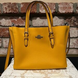 Fun in the sun - Mustard/yellow coach bag